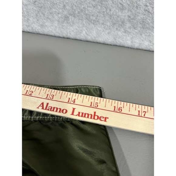 90s Kikwear Nylon Baggy Wide Leg Raver Shorts Made USA Skater Sz 31 *Tagged 32* - Picture 10 of 13